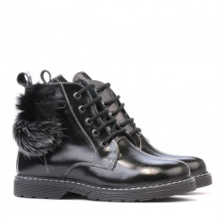 Stivaletti bambini 3010 vernice nera
