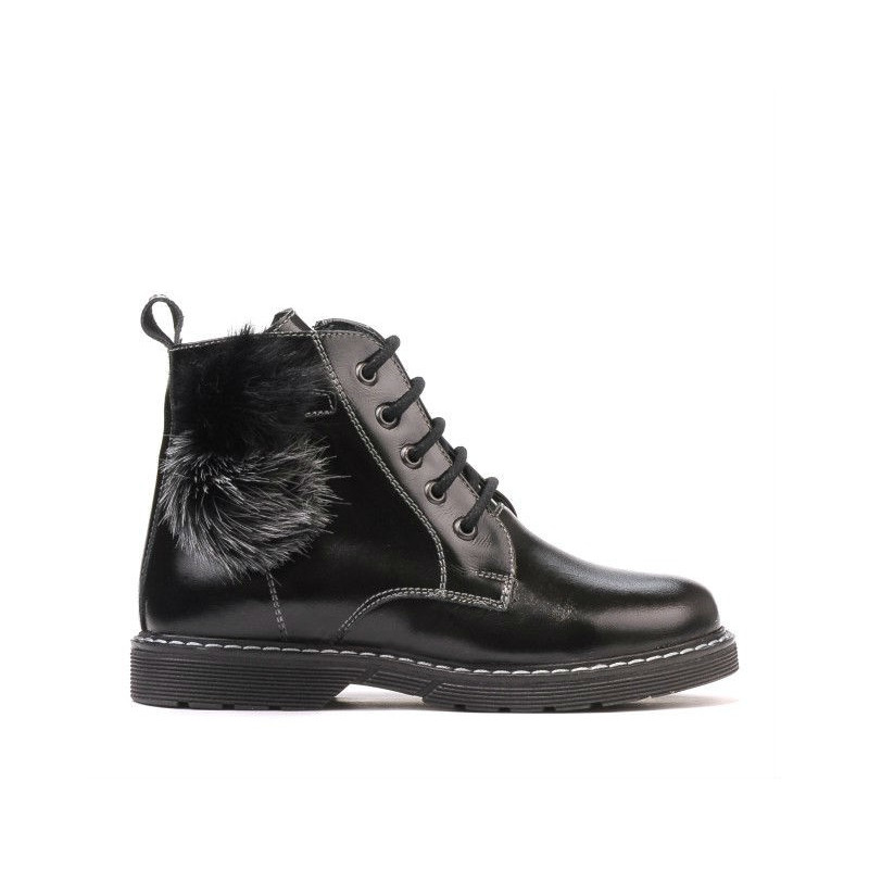 Stivaletti bambini 3010 vernice nera