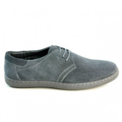 Scarpe casual uomo 774 antracite velluto 