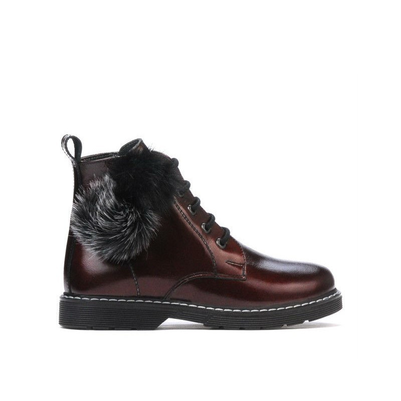Stivaletti bambini 3010 vernice bordeaux