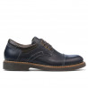 Scarpe eleganti adolescenti 372 indaco+caffè