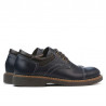 Scarpe eleganti adolescenti 372 indaco+caffè