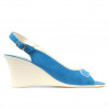 Sandali donna 596 turchese antilope