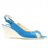 Sandali donna 596 turchese antilope