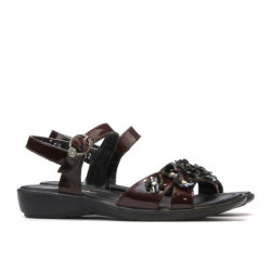 Sandali bambini 523 vernice bordeaux