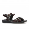 Sandali bambini 523 vernice bordeaux