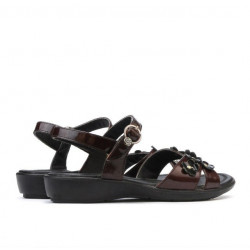 Sandali bambini 523 vernice bordeaux