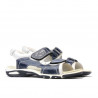 Sandali per bambini 322 indaco+bianco