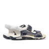 Sandali per bambini 322 indaco+bianco