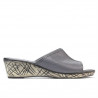 Sandali donna 5004m p grigio traforato