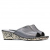 Sandali donna 5004m p grigio traforato