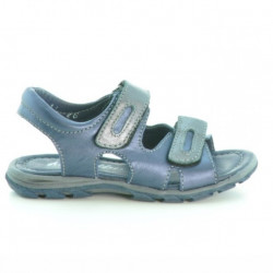 Sandali per bambini piccoli 11c indaco+grigio