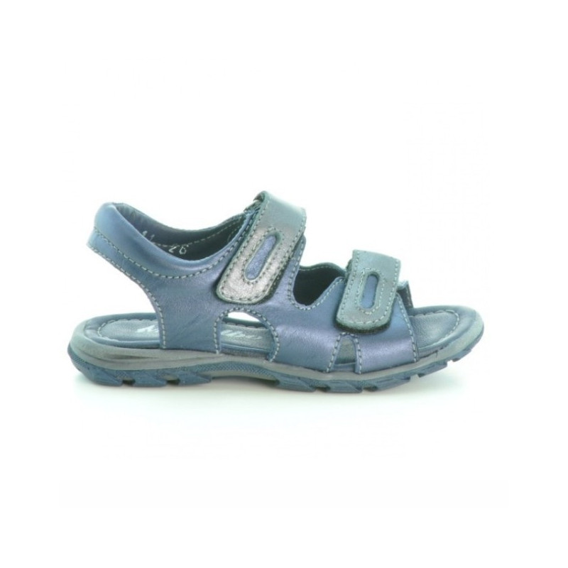 Sandali per bambini piccoli 11c indaco+grigio