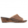 Sandali donna 5004mp cappuccino traforato