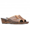 Sandali donna 5004mp cappuccino traforato