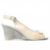 Sandali donna 596 beige madreperla