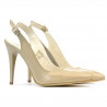 Sandali donna 1235 vernice beige