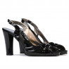 Sandali donna 1221 vernice nera