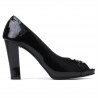 Sandali donna 1219 vernice nera