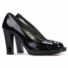 Sandali donna 1219 vernice nera