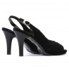 Sandali donna 1052 nero antilope