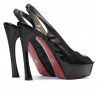 Sandali donna 1215 vernice nero