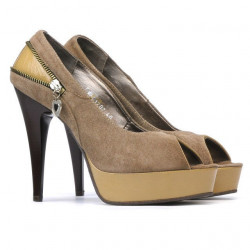 Sandali donna 1202 sabbia antilope combinato