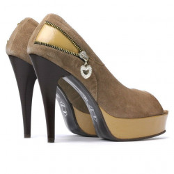 Sandali donna 1202 sabbia antilope combinato