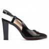 Sandali donna 1220 vernice nera