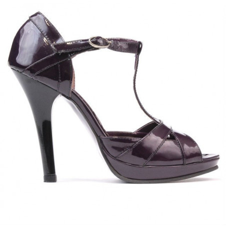 Sandali donna 1054 vernice viola