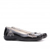 Scarpe bambini 117 vernice nero+grigio