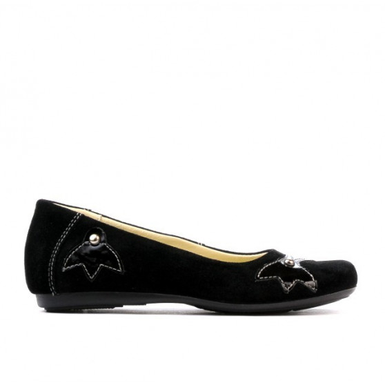 Scarpe per bambini 117 nero velluto