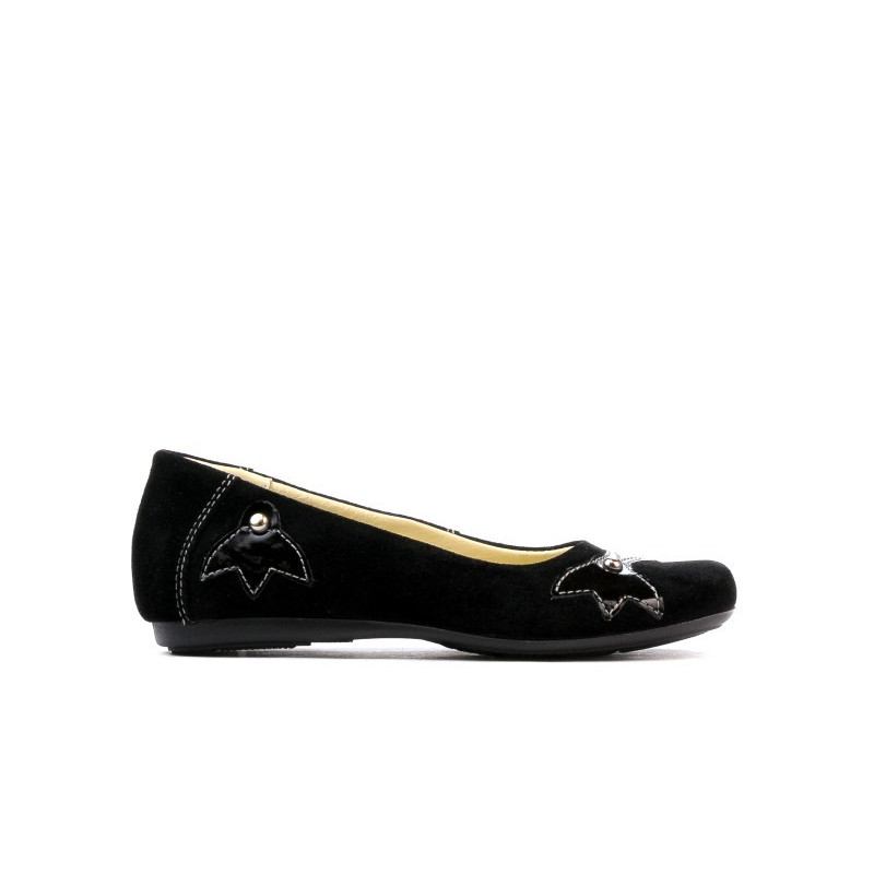 Scarpe per bambini 117 nero velluto