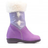 Stivali per bambini piccoli 24c viola+bianco