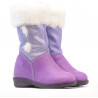 Stivali per bambini piccoli 24c viola+bianco