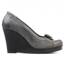 Scarpe casual donna 178 grigio combinato