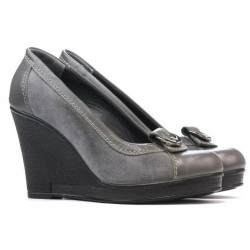 Scarpe casual donna 178 grigio combinato