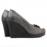 Scarpe casual donna 178 grigio combinato