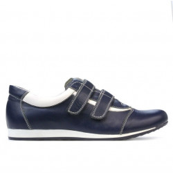 Scarpe sportive da donna 194 indaco+bianco