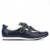 Scarpe sportive da donna 194 indaco+bianco