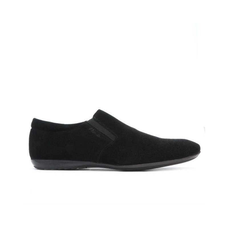 Scarpe casual uomo 760 nero velluto