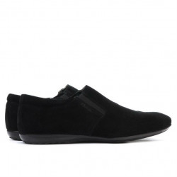 Scarpe casual uomo 760 nero velluto