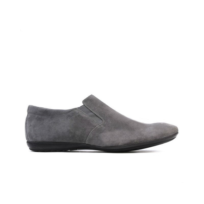 Scarpe casual uomo 760 grigio velluto
