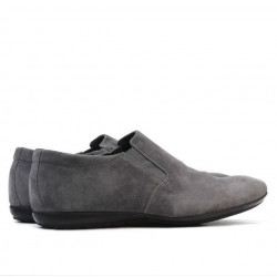 Scarpe casual uomo 760 grigio velluto