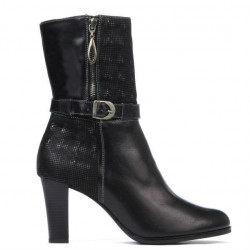 Stivali donna 1147 nero combinato
