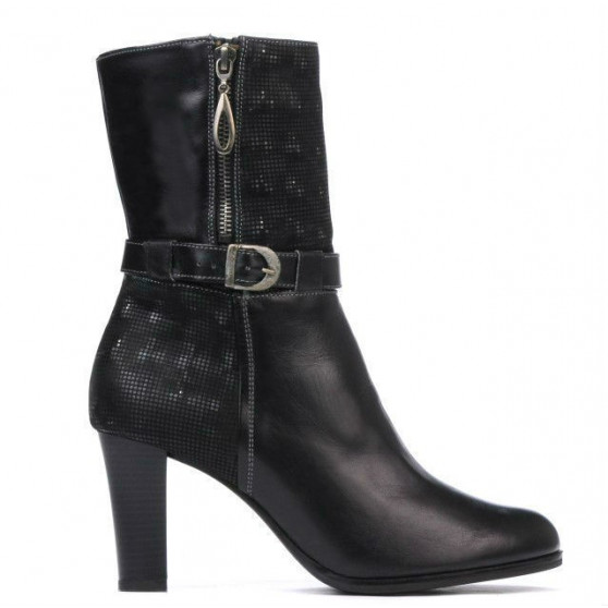 Stivali donna 1147 nero combinato