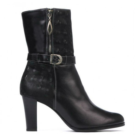 Stivali donna 1147 nero combinato