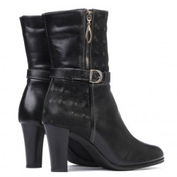 Stivali donna 1147 nero combinato