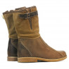 Stivaletti donna 3249 tuxon sabbia combinato