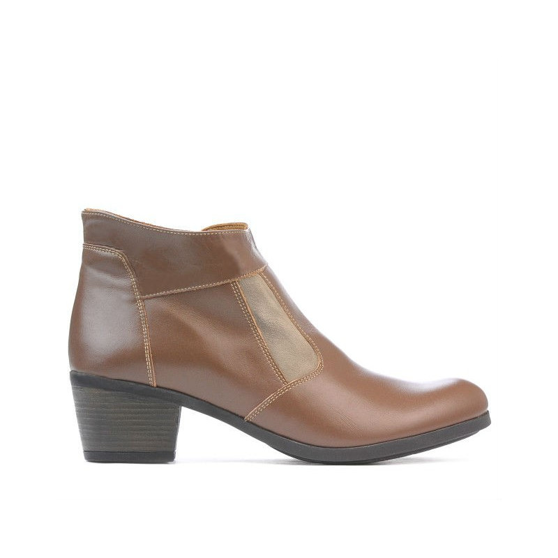 Stivaletti donna 3267 cappuccino